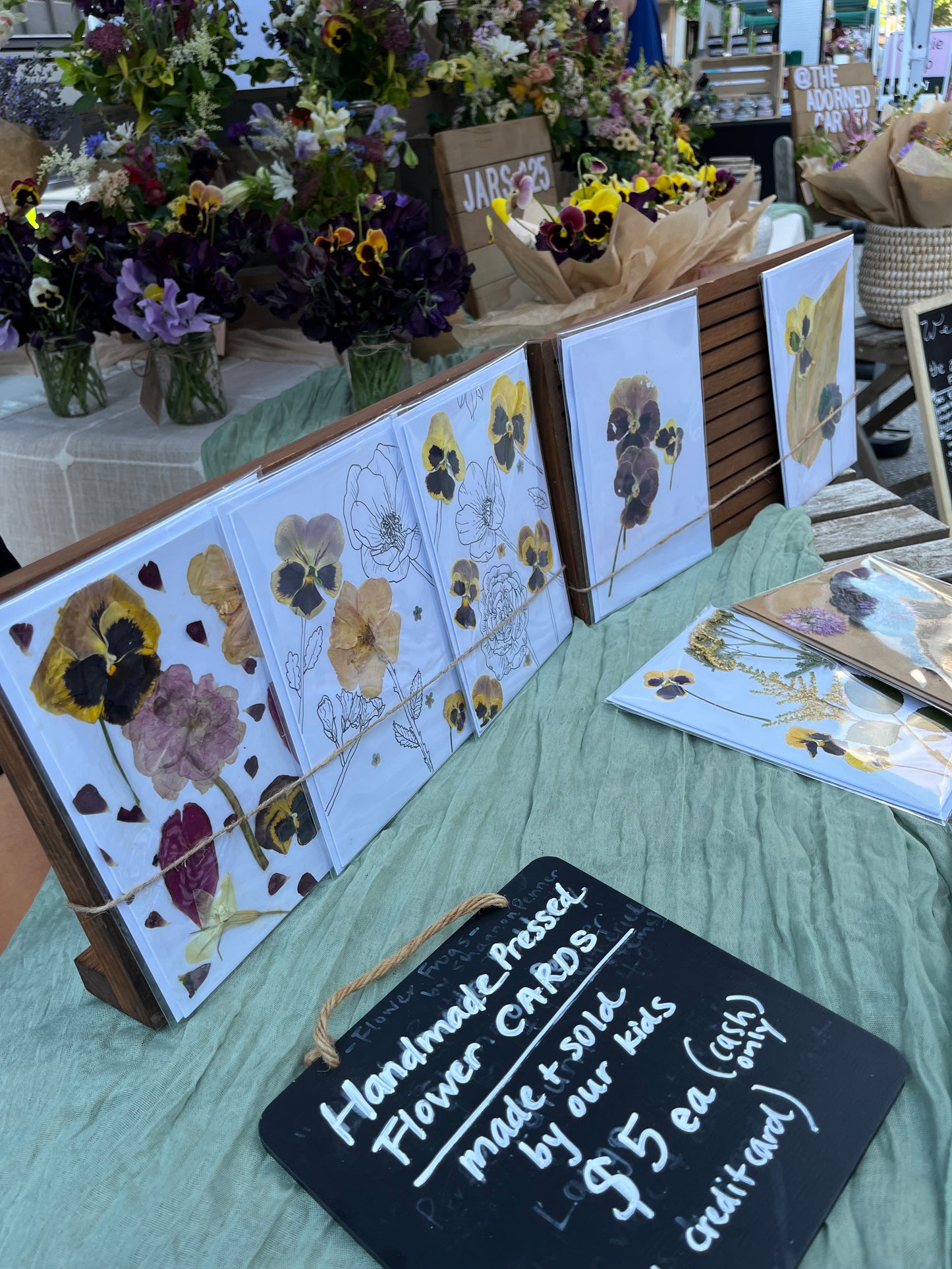 Pressed Floral Cards