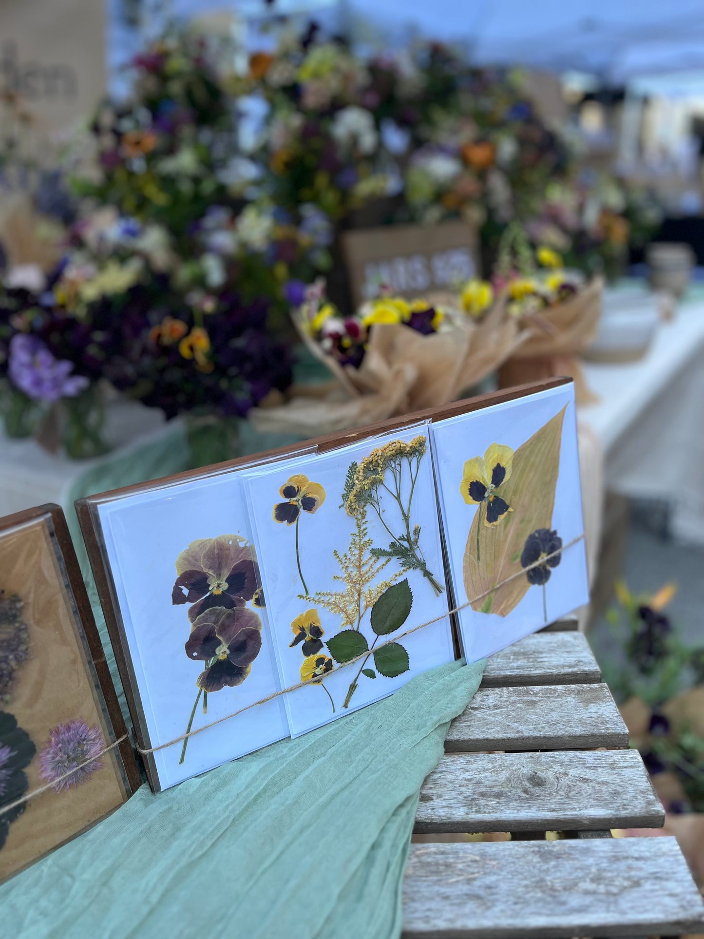 Pressed Floral Cards