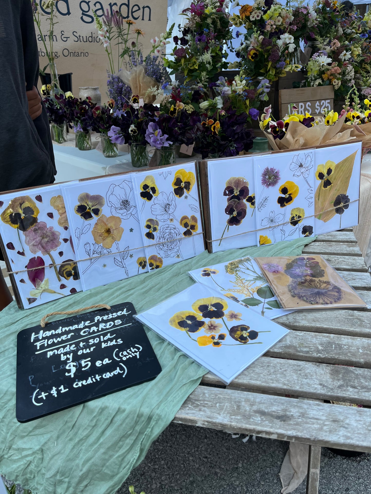Pressed Floral Cards