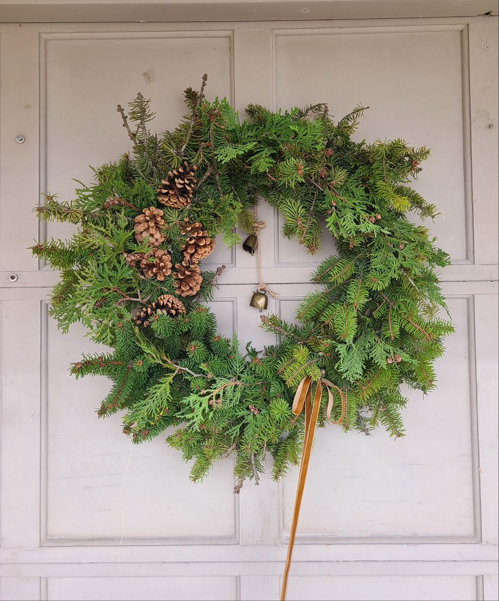 Fresh Evergreen Wreath